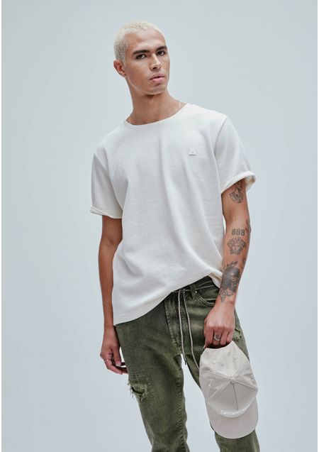T-Shirt Regular Canelada Branco